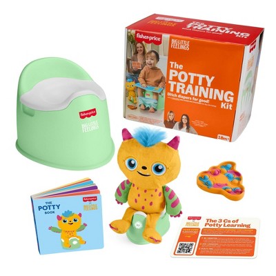 Fisher-Price Big Little Feelings Potty Training Kit: Set of Toys & Tips for Toddlers & Kids