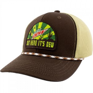 Adult Mountain Dew Out Here It's Dew Desert Sunrise Adjustable Rope Hat - 1 of 4