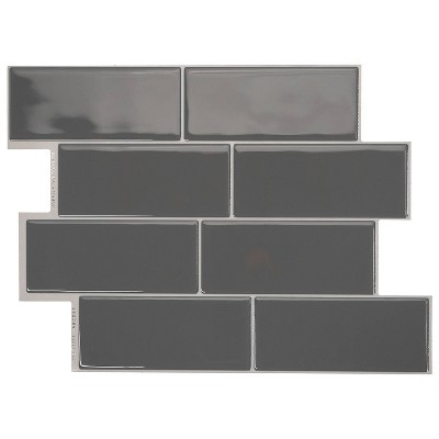 Smart Tiles Metro Cassandra 4pk Peel And Stick 3d Backsplash : Target