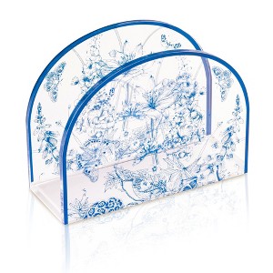 Waterdale Collection - French Toile Napkin Holder - 1 of 3