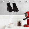 REGALWOVEN Silicone Polycotton Inner Heat Resistant Oven Mitts 2 Pcs 12.6x5inch - 3 of 4