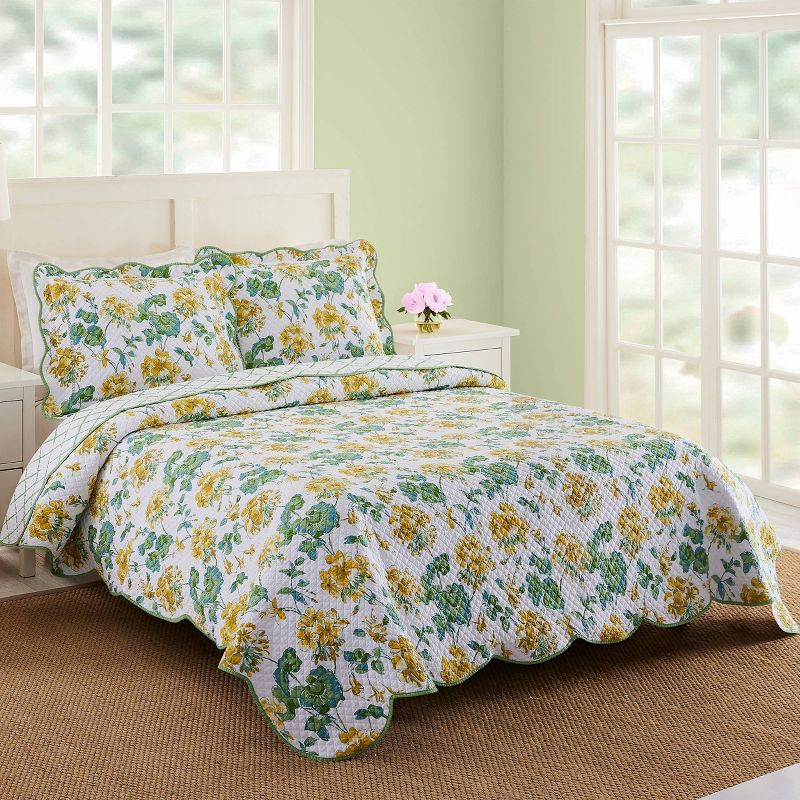 3pc English Meadow Quilt Set - Madcap Cottage for Makers Collective, 3 of 10