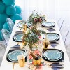 Jollity & Co. - Feliz Cumpleaño Dinner Plates in Blue - Pack of 8 Paper Plates - 2 of 3