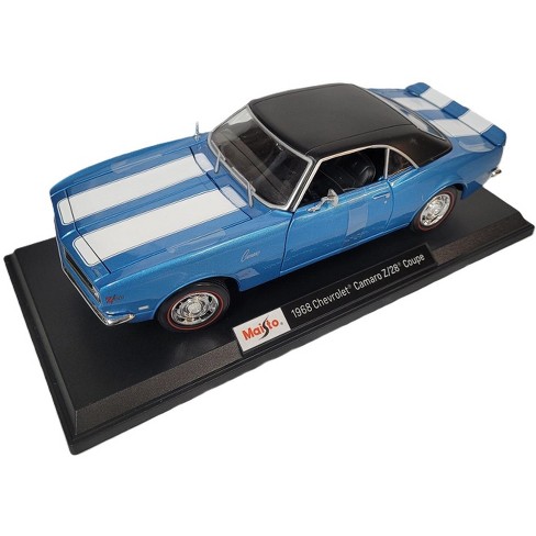 Maisto 1:18 Special Edition 1968 Chevrolet Camaro Z/28 Coupe Blue Diecast  Model