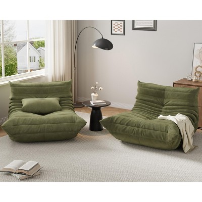 Modular Sectional Sofa, Togo Sofa with Deep Seat