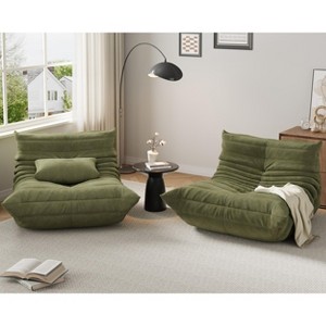 Modular Sectional Sofa, Togo Sofa with Deep Seat - 1 of 4