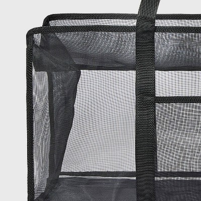 Shade & Shore Packable Zip Top Mesh Tote Handbag - Shade & Shore™ Black — фото 5