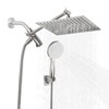 Cobbe Adjustable 10" High Pressure Dual Shower Head with 5-Spray Handheld Shower - 2 of 4