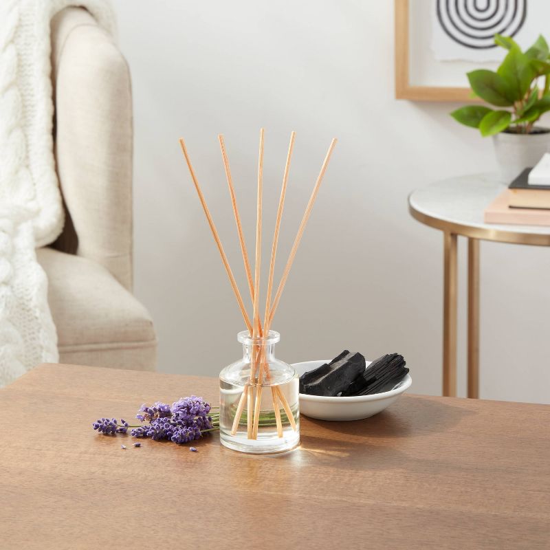 2.02 fl oz Charcoal and Black Teak Oil Reed Diffuser - Threshold&#8482;, 3 of 5