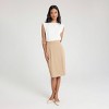 Women's Front Slit Pencil Skirt - A New Day™ - 3 of 4