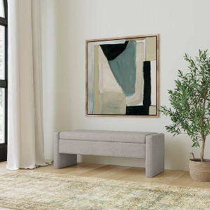 HomePop Copenhagen Modern Storage Bench - 1 of 4