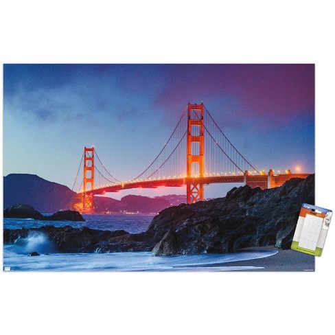 Golden Gate Bridge, San Francisco print by Editors Choice