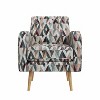 Handy Living Mindy Mid-Century Modern Accent Armchair Prism Pattern - 2 of 4