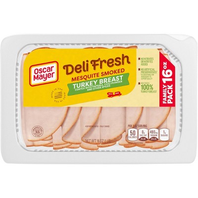 Oscar Mayer Deli Fresh Mesquite Smoked Turkey Breast - 16oz