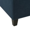 LOVMOR 50.75"STORAGE OTTOMAN,Light Gray - 4 of 4
