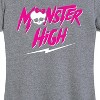 Women's - Monster High - Monster High Lightning Logo Short Sleeve Graphic T-Shirt - 2 of 4