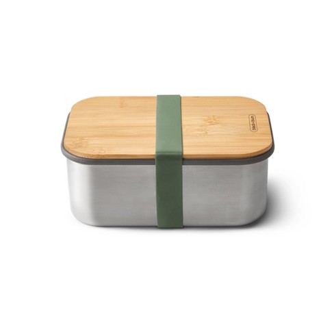 Black+Blum Stainless Steel Lunch Box - Olive