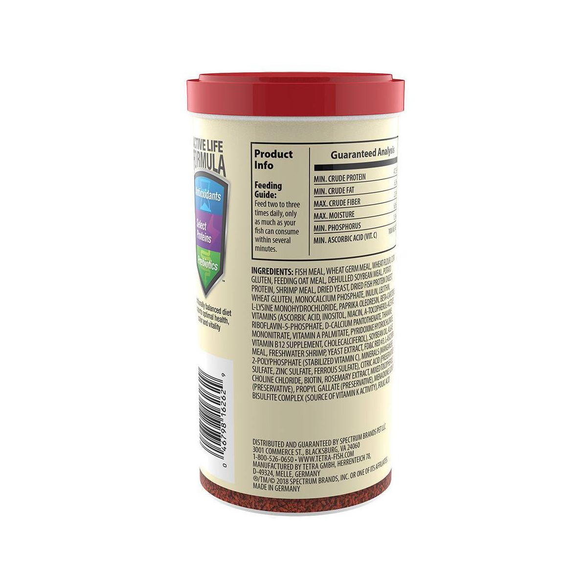 Tetra Advanced Formula Clear Water Tropical Granules Fish Flavor Dry Fish Food - 10.58oz - thumbnail 2