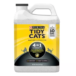Purina Tidy Cats  4-in-1 Strength Multi-Cat Clumping Litter