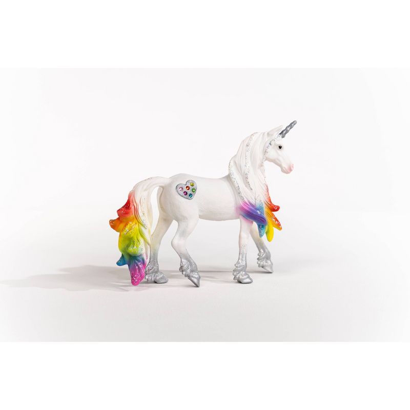 Schleich Rainbow Love Unicorn Stallion Animal Figure, 5 of 6