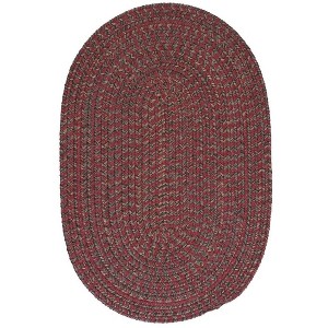 Colonial Mills Hayward Oval Area Rug, 5 by 8-Feet, Berry - 1 of 1