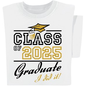 Collections Etc Class of 2025 Graduate Short Sleeve Graphic T-Shirt - 1 of 4