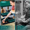 Coucheta Metal Nesting Boxes for Chickens, 8 Hole Roll Away Chicken Laying Boxes for Hens with Lid Cover, Protect Eggs, Easy Egg Collection & Clean - 4 of 4