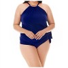 Women's Plus Size Parker Underwire Swimdress - Magicsuit - 4 of 4