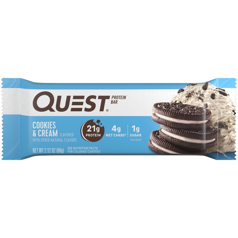 Quest Nutrition 21g Protein Bar - Cookies & Cream, 3 of 10