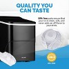 Newair 26 lbs. Countertop Ice Maker, Portable and Lightweight, Intuitive Control, Large or Small Ice Size, Easy to Clean BPA-Free Parts - 2 of 4