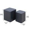 Modern Coffee Table, End Table with Storage, Accent Sofa Side Table Set, Center Tea Table for Living Room - 3 of 4