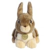 Aurora Medium Eastern Cottontail Rabbit Miyoni Realistic Stuffed Animal Brown 11" - 2 of 4