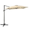 10X8FT Alunimun Patio Cantilever With Canopy - 2 of 4