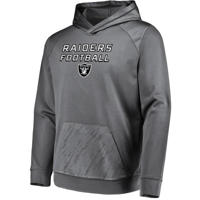 Oakland Raiders Men's Geo Fuse Gray 