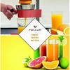 Vollum Manual Fruit Citrus Juicer - Commercial Grade, Stainless Steel and Cast Iron - Non-skid Suction Cup Base - 15.3" - 4 of 4