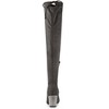 Allegra K Women's Chunky Heels Rhinestone Over the Knee High Boots - 4 of 4