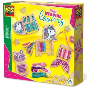 SES Creative: Mini Weaving Looms - DIY Craft Kit, Age 6+ - 1 of 4