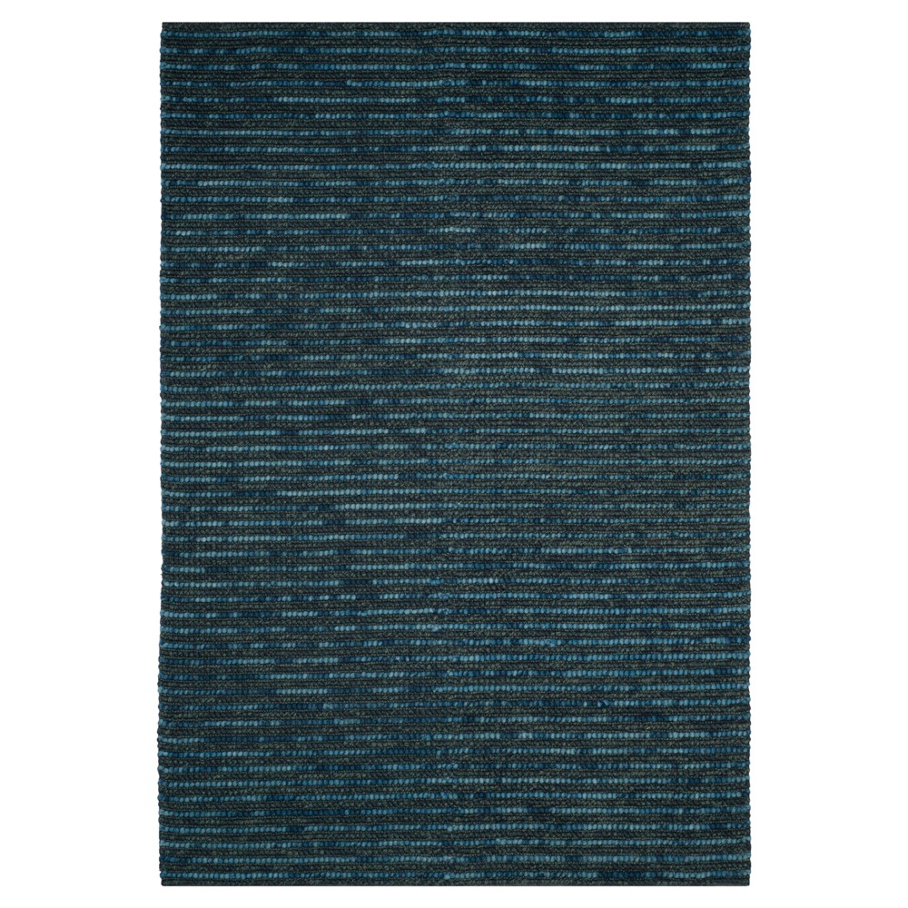 Dark Blue Stripe Woven Area Rug - (5'x8') - Safavieh