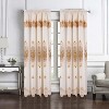 RT Designer Collection Betsy Macrame Rod Pocket Curtain Panel 52" x 84" Gold - 2 of 4