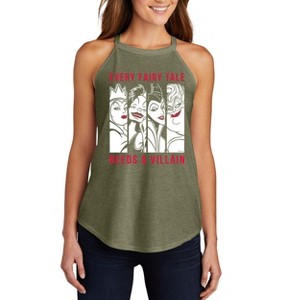 Women's - Disney - Every Fairy Tale Needs A Villian Graphic High Neck Tank - 1 of 3