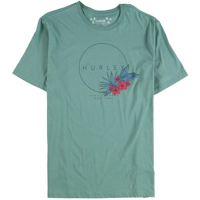 Hurley Mens Floral Graphic T-Shirt