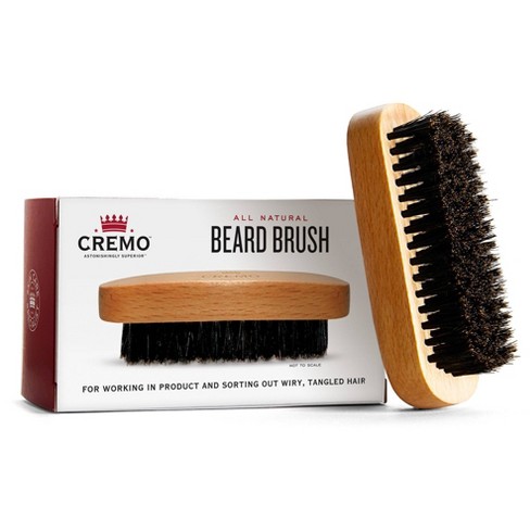 Cremo Premium Beard Brush with Wood Handle - Shaping & Styling - image 1 of 4