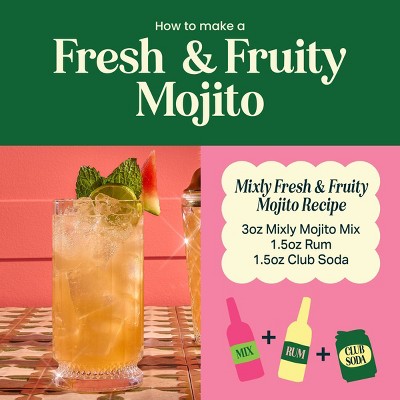 Mixly Watermelon Mint Mojito Mix - 750ml