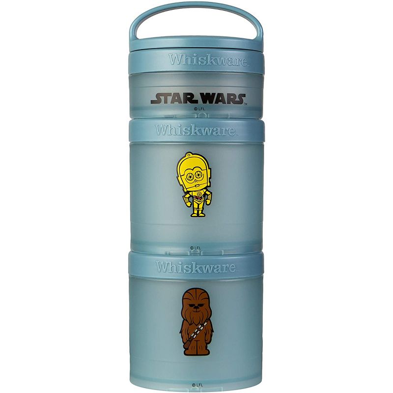 Whiskware Star Wars Stackable Snack Pack Containers, 1 of 2