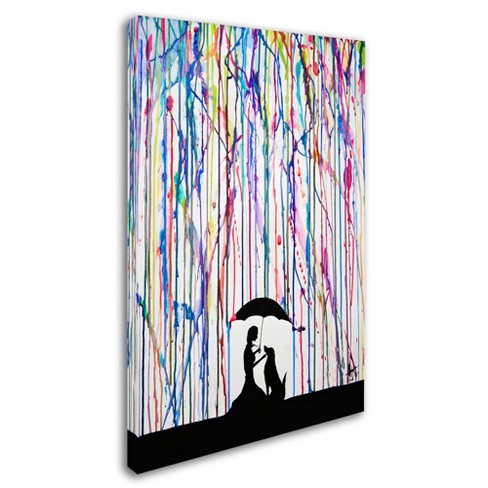 Trademark Fine Art -marc Allante 'sempre' Canvas Art - 22''x32'' : Target