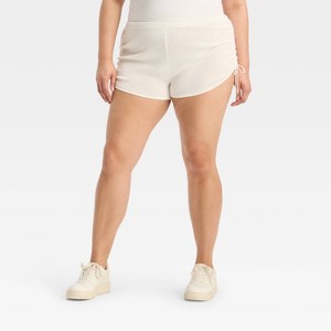 Women's Side-Tie Pull-On Shorts - Wild Fable™ - 1 of 3