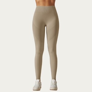 Anna-Kaci Active Women's Seamless High Waist Leggings with Sculpting Fit and Compression Support - 1 of 4