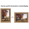Americanflat Vintage Picture Frame with Beaded Accents with Shatter Resistant Glass and Easel Stand - 4 of 4