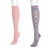 Muk Luks Women's 2 Pack Nylon Compression Socks - 2 of 3