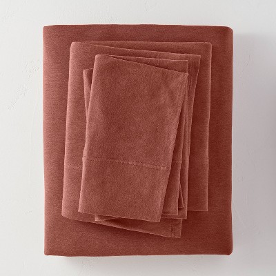 Full Tencel Solid Sheet Set Clay - Casaluna™